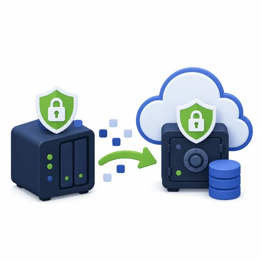 Protected off-site and cloud backup copies